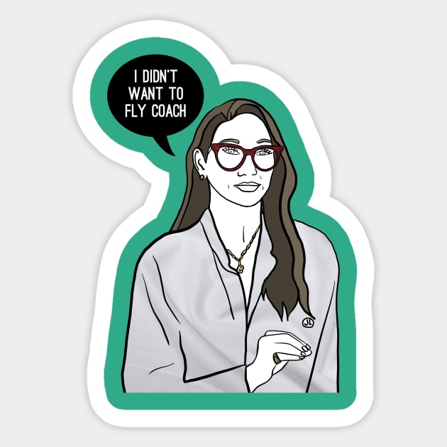 Fly Coach Sticker by Katsillustration